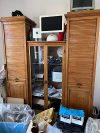 mobile da ufficio francese in noce 1930