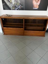 consolle  mobile a serranda 1940 lungo e stretto