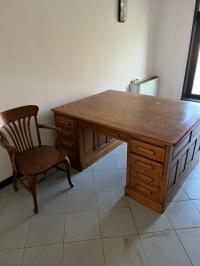 partner desk grande scrivania bifacciale