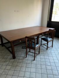 tavolo riunione con 8 sedie 1940