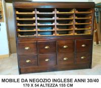  ESPOSITORE IN MOGANO cassettiera aberdashery